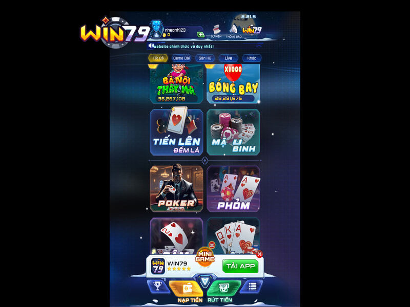 Giới thiệu điểm sáng cá cược Win79 