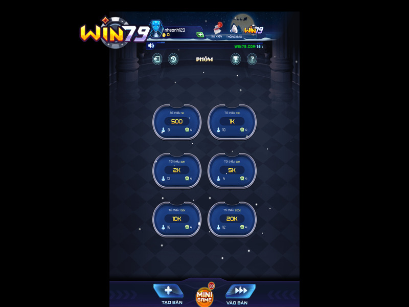 Trò chơi hấp dẫn khi tham gia cá cược Win79 